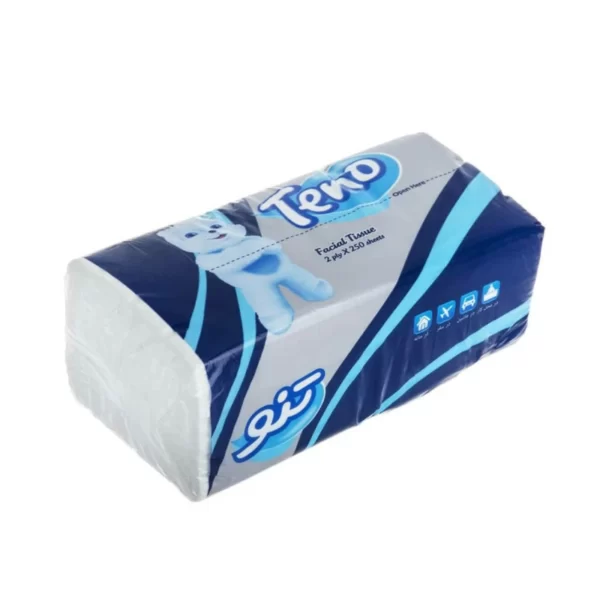 دستمال کاغذی 250 برگ تنو
